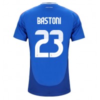 Maglia Calcio Italia Alessandro Bastoni #23 Prima Divisa Europei 2024 Manica Corta